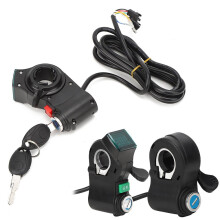 Electric Scooter Throttle Grip Accessory Black
