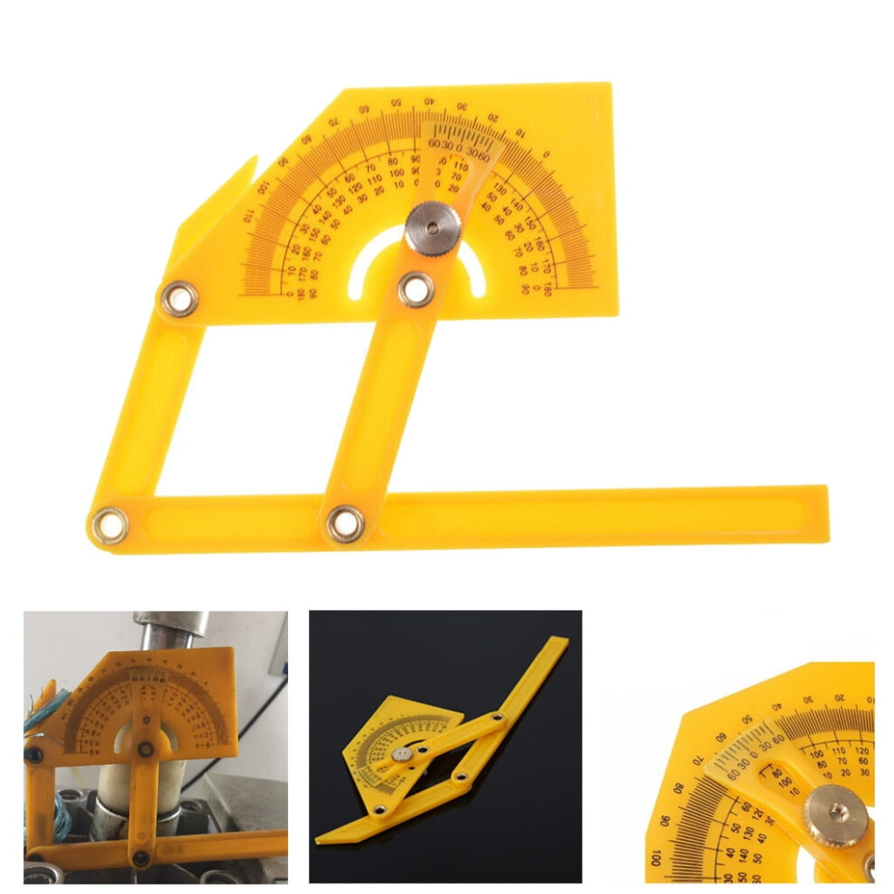 Plastic Angle Finder 0-180 Degrees Portable 974856125609