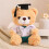 Graduation Bear Plush 9 inch Class of 2025 1