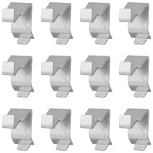 12pcs Cabinet Shelf Clips Metal File Cabinet Shelf Clips Heavy Duty Shelving Supports
