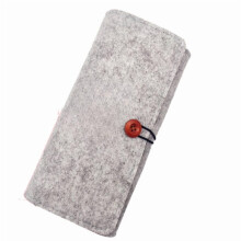 Slim Felt Carrying Case for compatible with Nintendo Switch 2 (2025 Model) – Ultra-light, 5-slot, soft-lined travel pouch