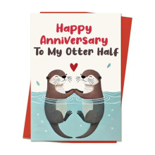 Anniversary Card for Husband and Wife 1 Pack