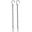 Black Iron Chain for Hanging Bird Feeders Birdbaths Decor 2 1