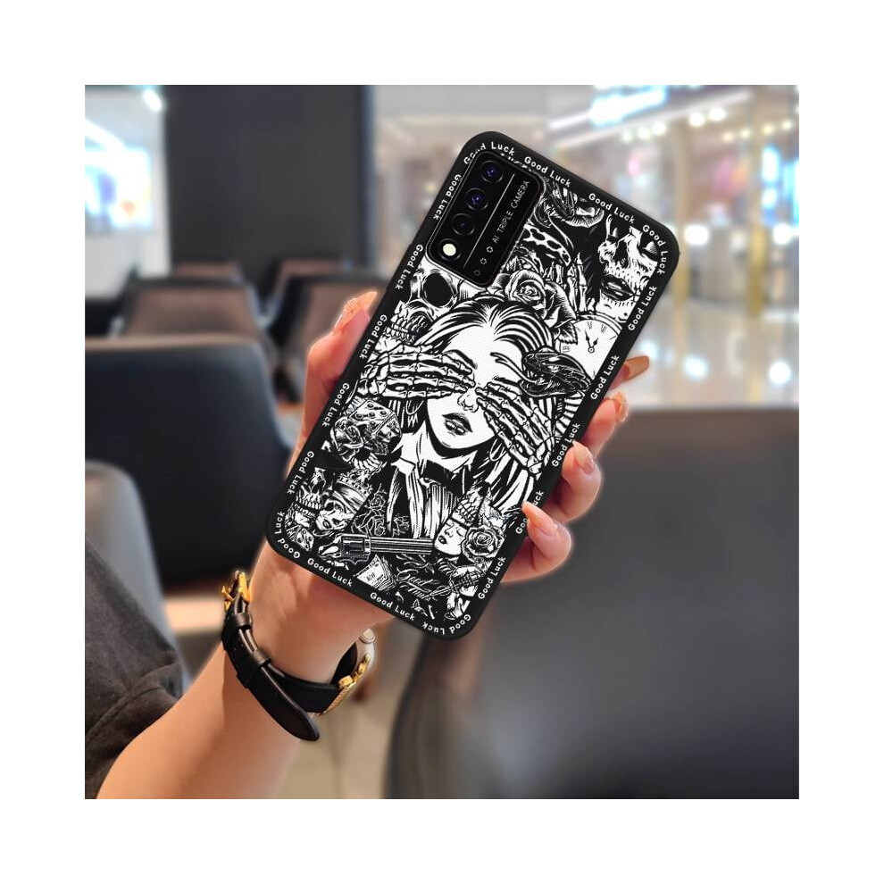 Phone Case For Tcl Revvl V+ 5G Graffiti Cartoon Tpu 968604609619