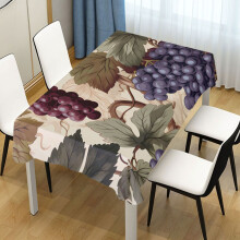 Grapes with Leaves Rectangle Table Cloth Tablecover Dinning Tablecloth 60"x90"