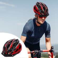 Unisex Road Cycling Helmet PC Shell 58-61cm 18 Vents 210g