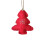 Felt Christmas Pendant Tree Star Red Holiday Decor 1