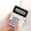 Basic Office Desk Calculator with Large Display & Big Buttons, Mute Function, Compatible with Office/Home/School – White 1