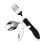 Stainless Steel Watermelon Cutter with Fork 3-in-1 1