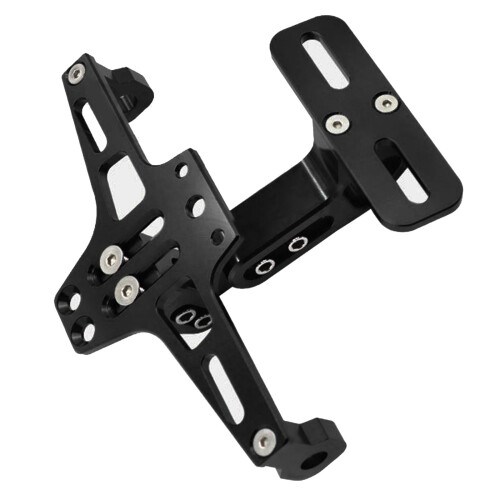 Aluminum Motorcycle Rear License Plate Frame Adjustable