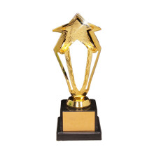 Golden Trophy with Plastic Base 23.5 cm
