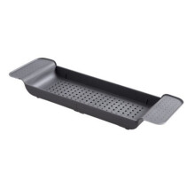 Foldable Antiskid Bathtub Tray with Hollow Carving, Retractable & Strong Load Bearing – Compatible with Standard Tubs