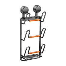 Pot Lid Storage Rack With U Shaped Vertical Slots Lid Holder With Drip Tray Easy to Use Saving Counter Lid Stand for Pots Pans
