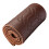 Hand-sewn leather steering wheel wrap with embossed pattern 1