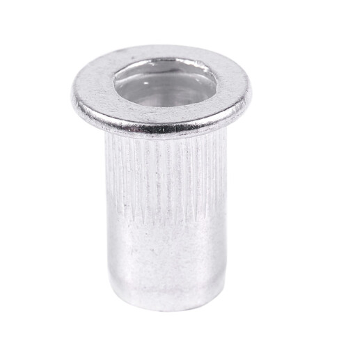 M5 Aluminium Threaded Rivnuts Flat  Rivet Nuts Nutserts 200Pcs 1