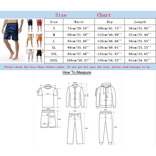 Short jaune décontracté grande taille pour homme, taille élastique 2