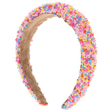 Set mehrfarbiges, breites Stirnband aus Kunststoffschwamm für Damen und Mädchen, Haaraccessoires für Partys
