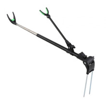 Fishing Rod Holder Rod Bracket Fishing Equipment for Ground Sturdy with Ground Stake Stable for Fishing Box Fishing Pole Rest 2.1m