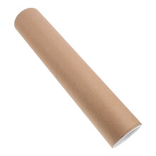 1Pcs Paper Cardboard Tube Cardboard Rolls Tubes Khaki Round for Shipping