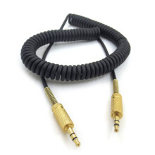 3.5mm AUX Cable Coiled Cord for II Speaker Male to Male