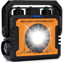 Magnetic LED Work Light, 1500LM, 7 Modes, 270 Rotatable, Waterproof COB, Rechargeable, with Hook – Compatible with Car Repair, Camping