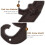 Cast Iron Metal Digital Numbers Vintage Stickers 2