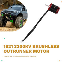 Motor Brushless Outrunner RC 1621 3200KV para Crawler RC 1/24 1/18 TRX4M Paraaxial SCX24 Upgrade de Alto Torque