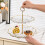 Transparent 2-Tier Plastic Dessert Stand 1 Piece 1