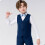Ensemble décontracté garçon Ediodpoh, robe habillée bleue 3-4 ans 8