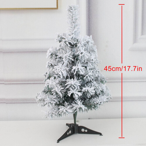 4ft Flocked Artificial Christmas Tree 200 Tips PVC Hinged