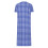 Women's plaid flannel robe with pockets, S-2XL 5