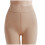 Women's lined high-waisted tights beige M 1