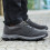 Herre vandresneakers mørkegrå størrelse 44 8