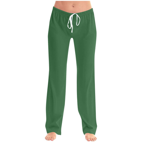 Women's Casual Drawstring Pants Relaxed Fit S-5XL 1