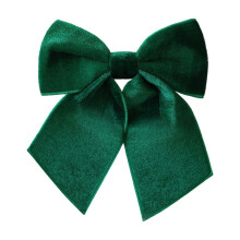 Large Christmas Wreath Bow, Pre-Tied Polyester Ribbon for Tree, Door & Outdoor Decor – Compatible with Holiday Displays