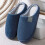 Men's Plush House Slippers Navy Size 12 2