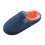 Men's Navy Plush House Slippers Size 10 3