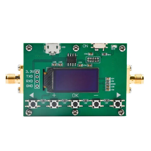 DC5V Digital RF Attenuator Module -6GHz Parallel 0-31.75DB Programmable Attenuator CNC Housing RF Module Amplifier