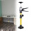 Adjustable Cabinet Jack Pole 19.29-43.30 in 132 lb 1