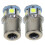 Motorcycle Turn Signal Light Bulbs LED 12V 2 pcs 1