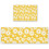Kitchen Rug Set Daisy Yellow Floral Non-Slip 2 pcs 1