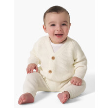 Gerber Baby Unisex Strickjacke und Jogginghose Set, 2-teilig