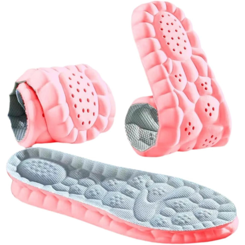 PU Shoe Insoles Soft Breathable Shock Absorbing Trimmable