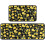 Lemon Kitchen Rug Set Non-Skid Microfiber 17x47+17x30 in 1