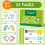 Scribble Smart Workbook reusable preschool tracing book for 1