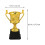 HEMOTON Mini Trophy Decorative Trophy Set 2 Pieces 2