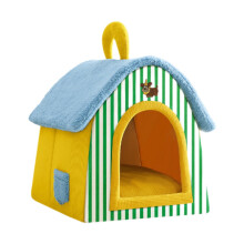 Cat Bed Tent Winter Warm Pet Shelter Indoor Cats