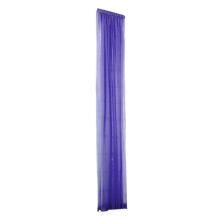 Purple Tulle Door Curtain Panel 31"W x 79"L