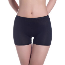 Women's Seamless Modal Underwear Shorts 2 Pairs White