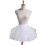 Vintage multilayer pleated tutu skirt polyester 1